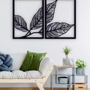 Leaf Wall Decoration | Office Wall Art | Exclusively Finish