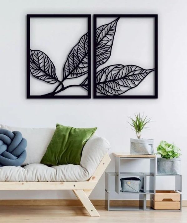 Leaf Wall Decoration | Office Wall Art | Exclusively Finish