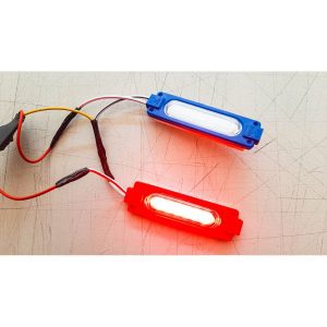 Red And Blue Flasher Light Small 12v