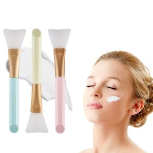Pack Of 3 Professional Soft Silicone Mask Brushes Foundation Makeup Brushes