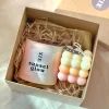 Summer Concrete Candle Gift Set