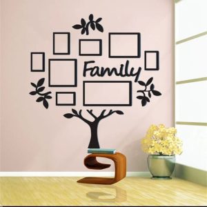 Family Tree Photo Frames Wall Decorations Sticker
