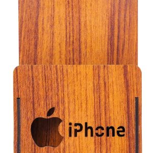 Wooden Mobile Holder Wooden Mobile Stand Wall Mount (2 Pieces)