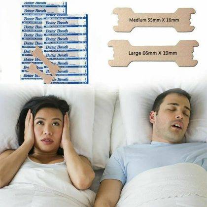 50pcs  Better Breathe Good Sleeping Nasal Strips Stop Snoring Strips Easier Health Care