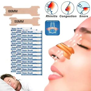 Breathable Nasal Strips Sticker For Anti-snoring Breath Stickers Reduce Snore Aid Relieve