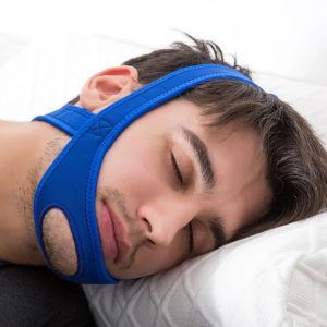 New Anti-snore Band Jaw-baring Anti-snoring Band Stop Snoring Chin Apnea Jaw Sleep Close Mouth Belt Adjustable Sleep Care Tool