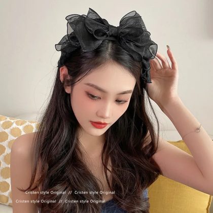 Hair accessories for women head band designer summer Hoop bows girl fashion korean Lot new lolita 2022 vintage fascinator fairy